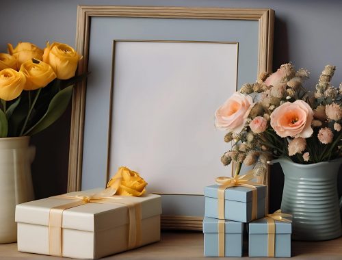 Customised Photo Frame Design For Birthday Gift